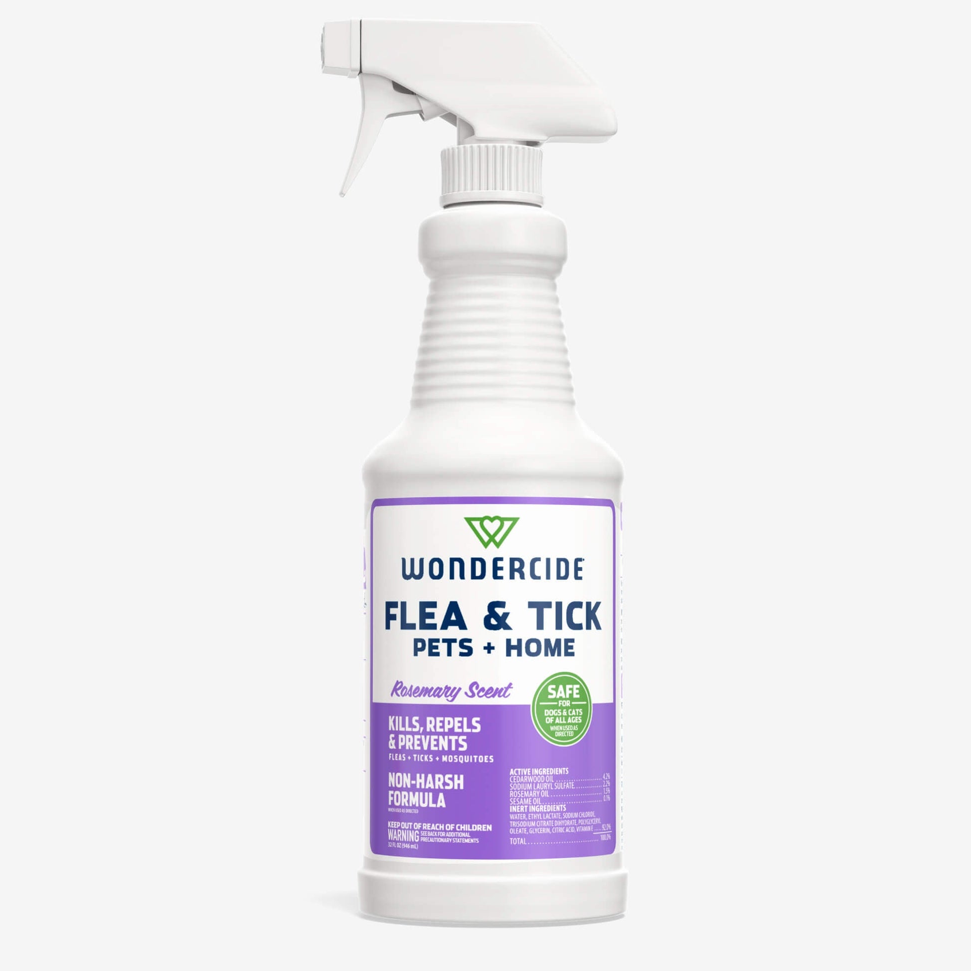 Flea & Tick Spray for Pets + Home Rosemary 32oz sale Wondercide