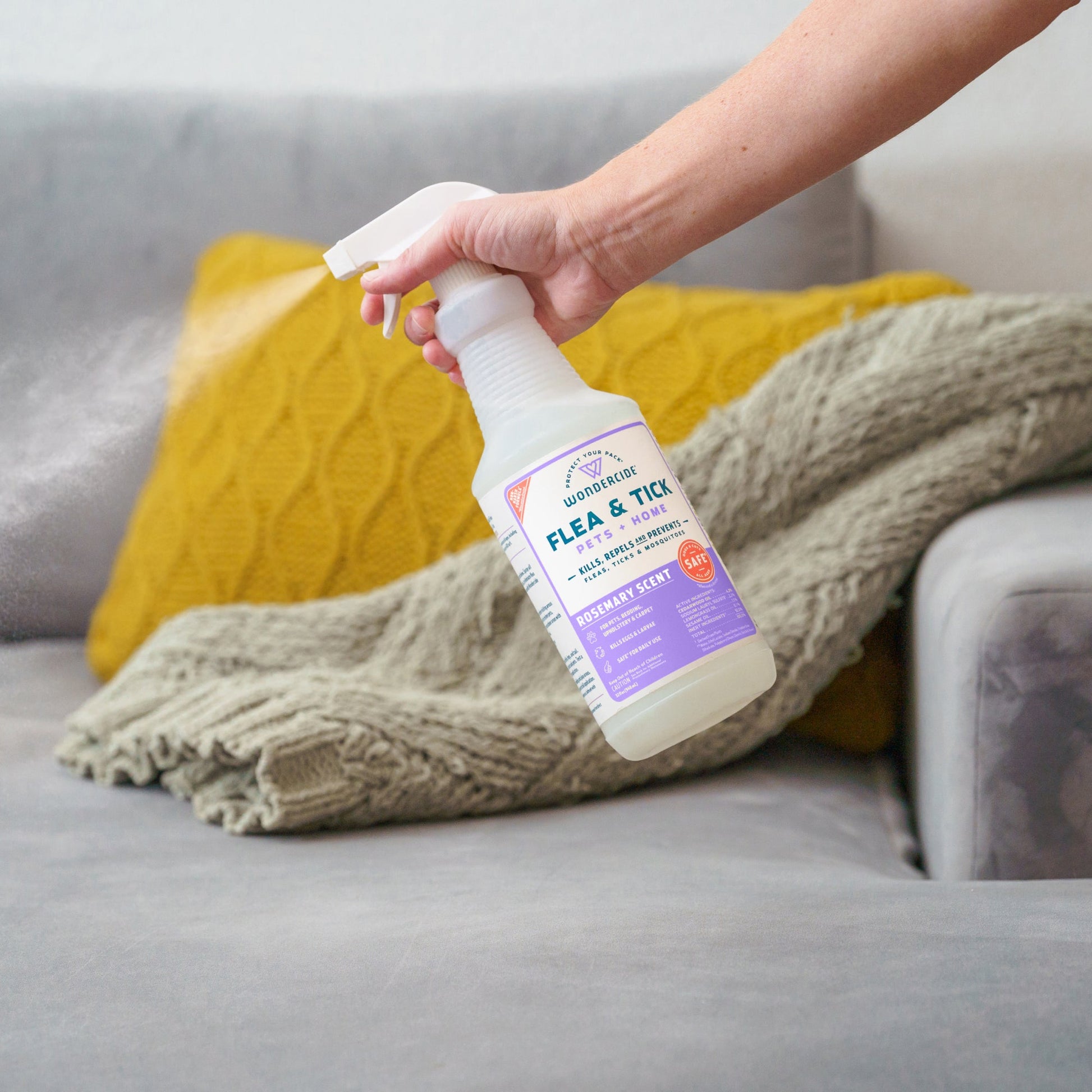Flea & Tick Spray for Pets + Home sale Wondercide