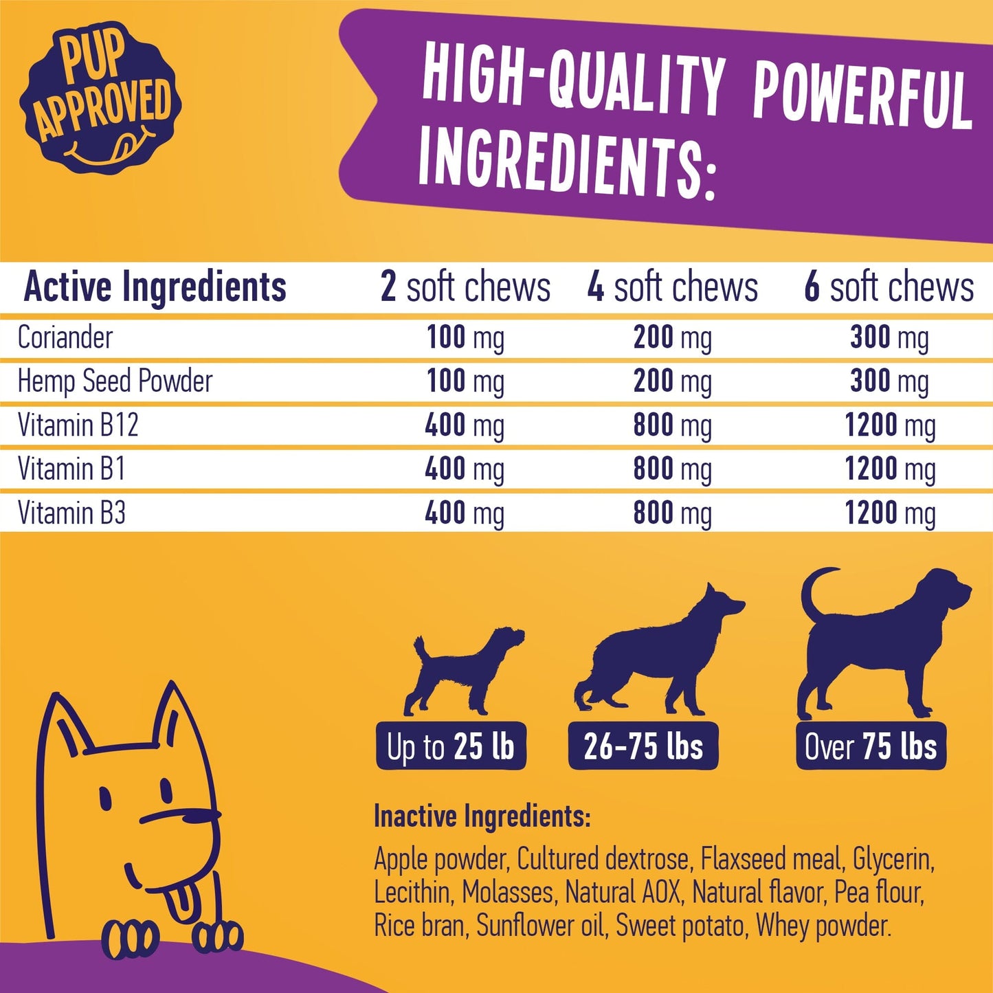 Flea & Tick With Hemp For Dogs 9oz Jar (120 count) Dog Soft Chews Dogline