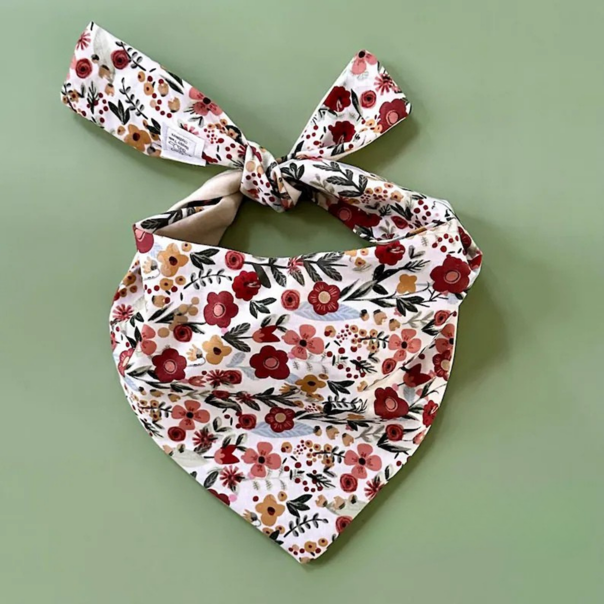 Floral Dog Bandana Dog Bandana Happy Tails Outfitters