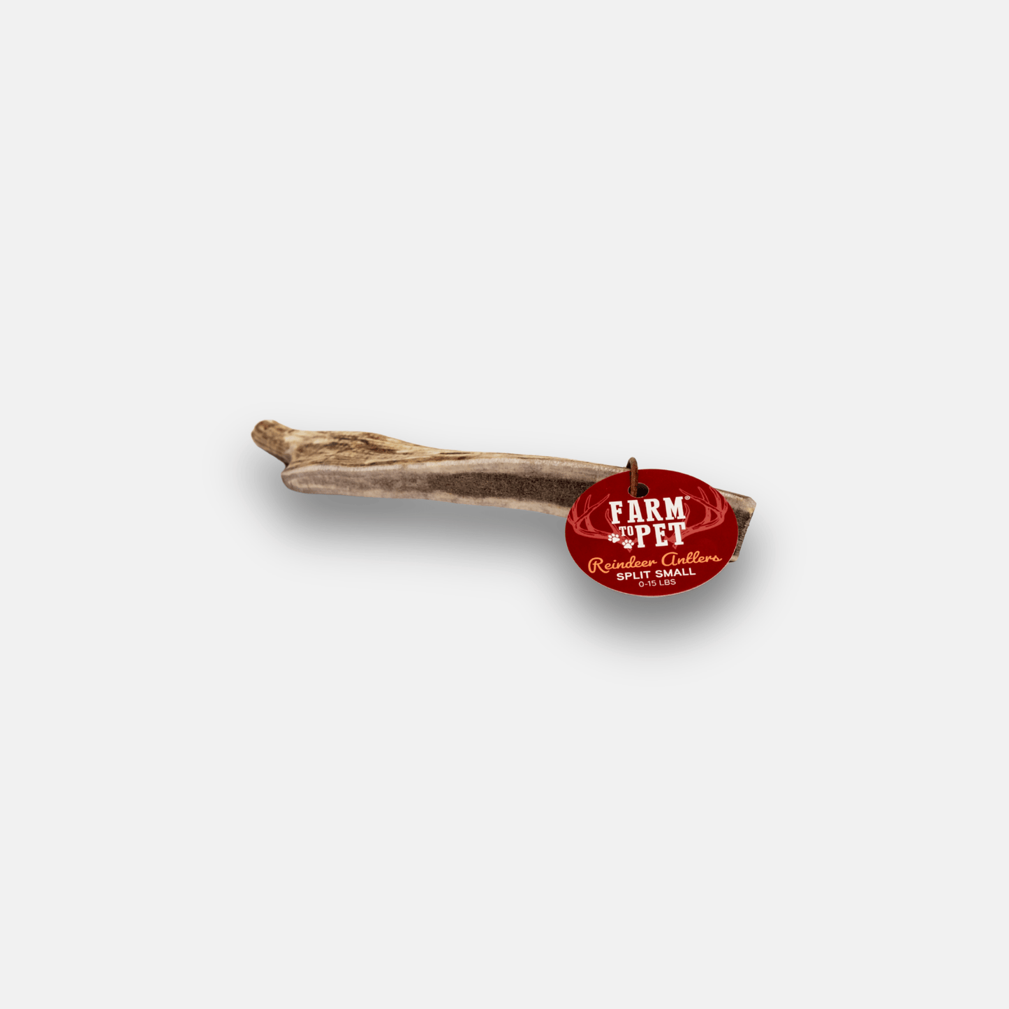 Reindeer Antler Dog Chews | Organic Chews for Dogs Split Small (1-15 LBS) Antler Dog Chew Farm To Pet