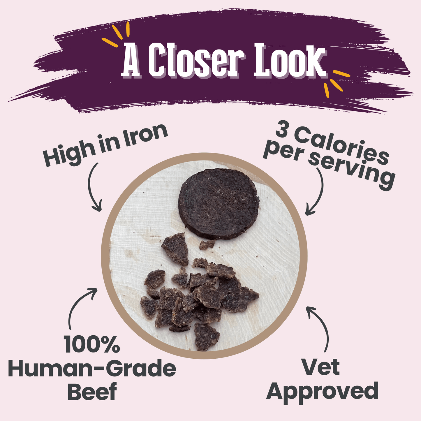 Beef Crumbles Cat Treats | High Protein Treats for Cats Crumble Farm To Pet