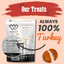 Live Like Roo Turkey Chips for Dogs | Dog Treats That Give Back Chip Farm To Pet