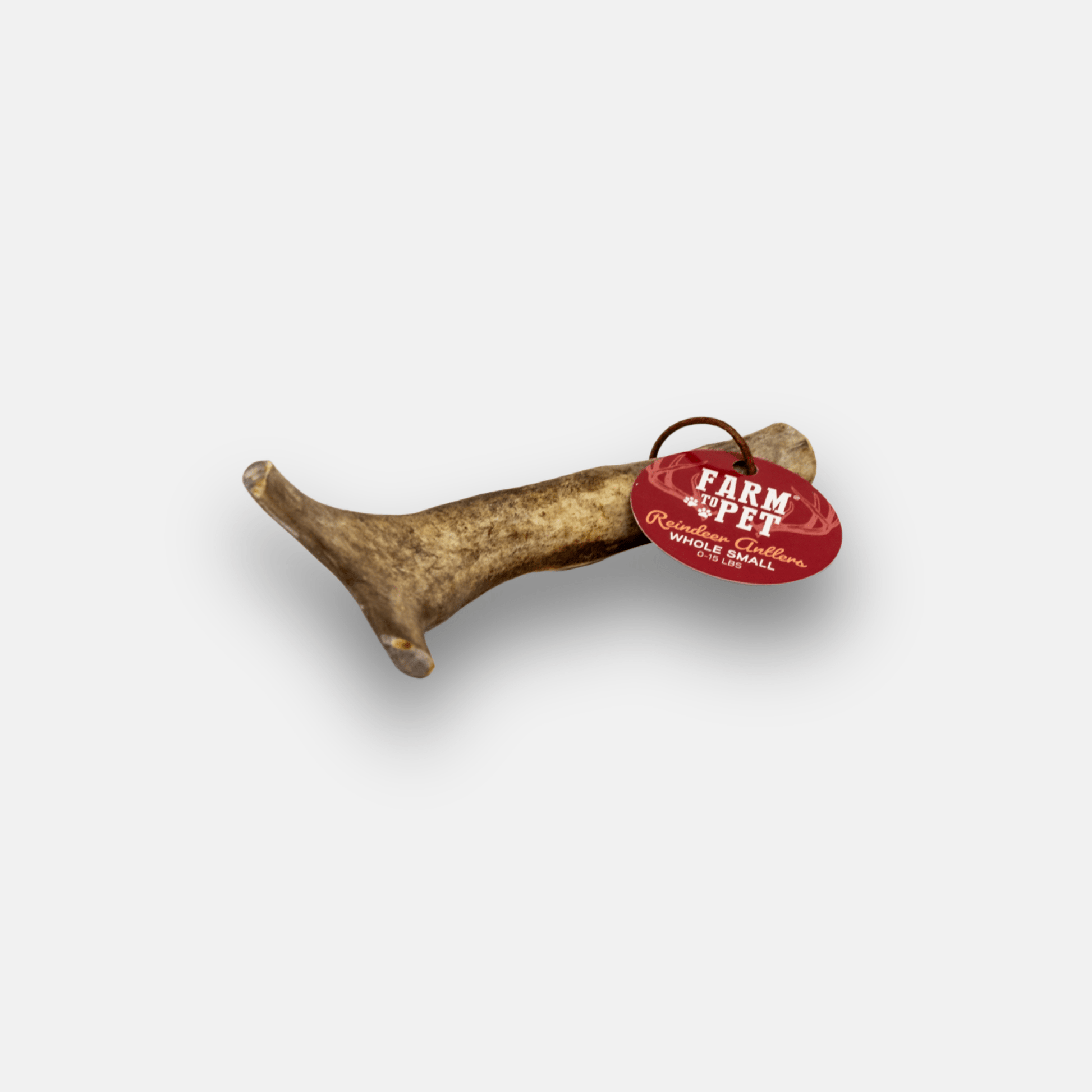 Reindeer Antler Dog Chews | Organic Chews for Dogs Whole Small (1-15 LBS) Antler Dog Chew Farm To Pet