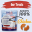 Americana Chicken Chips for Dogs | Celebrate with USA-made Dog Treats Chip Farm To Pet