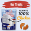 Americana Chicken Chips for Dogs | Celebrate with USA-made Dog Treats Chip Farm To Pet