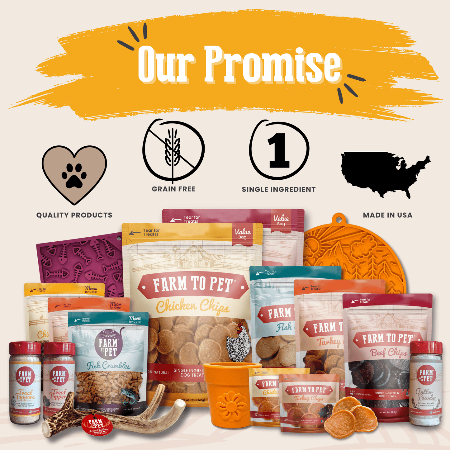 Chicken & Turkey Dog Food Topper Bundle Bundle Farm To Pet