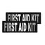 Removable Reflective Patches (Set of 2) "FIRST AID KIT" Dog Harnesses Dogline