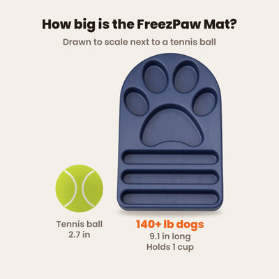 FreezPaw Mat - Calming Slow Feeder Freezbone