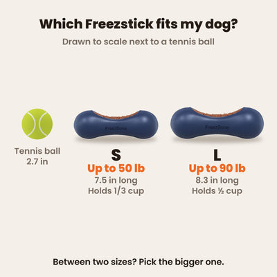 Freezstick - Indestructible Enrichment Chew Freezbone