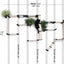 The Gardens - Modern Cat Tree with Plants Cat Condo Catastrophic Creations