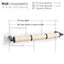 Horizontal Scratching Post for Cats Onyx Bamboo 3-Tier Single Cat Scratcher Catastrophic Creations