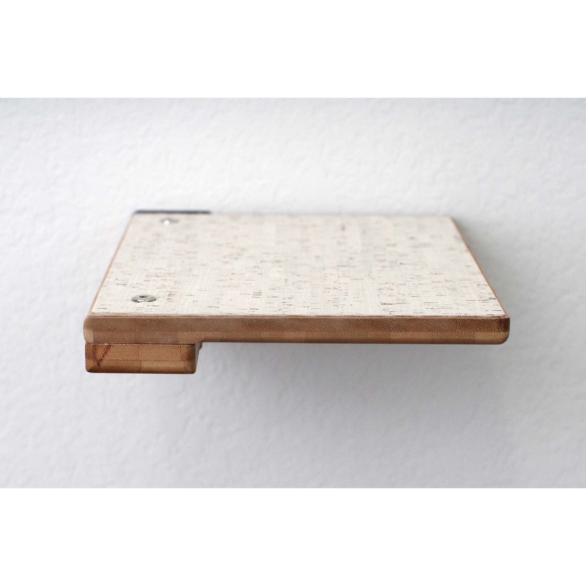 Cat Climbing Shelf Natural Bamboo Natural Cork Cat shelves/bed Catastrophic Creations
