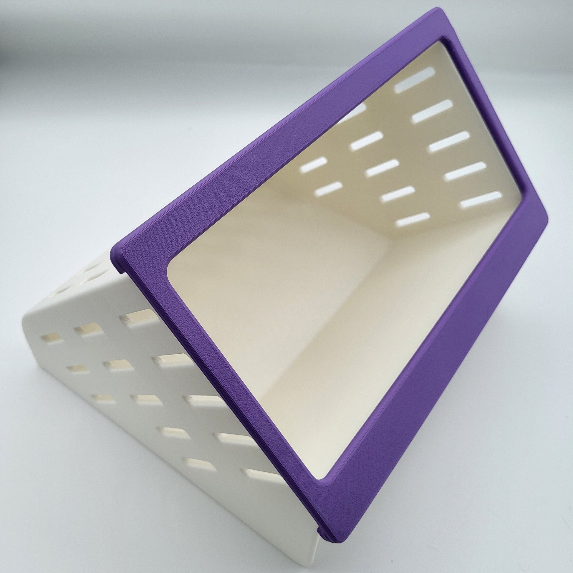 Open Air Hay Feeder Grape Lavendar Hay feeder Bunny Business