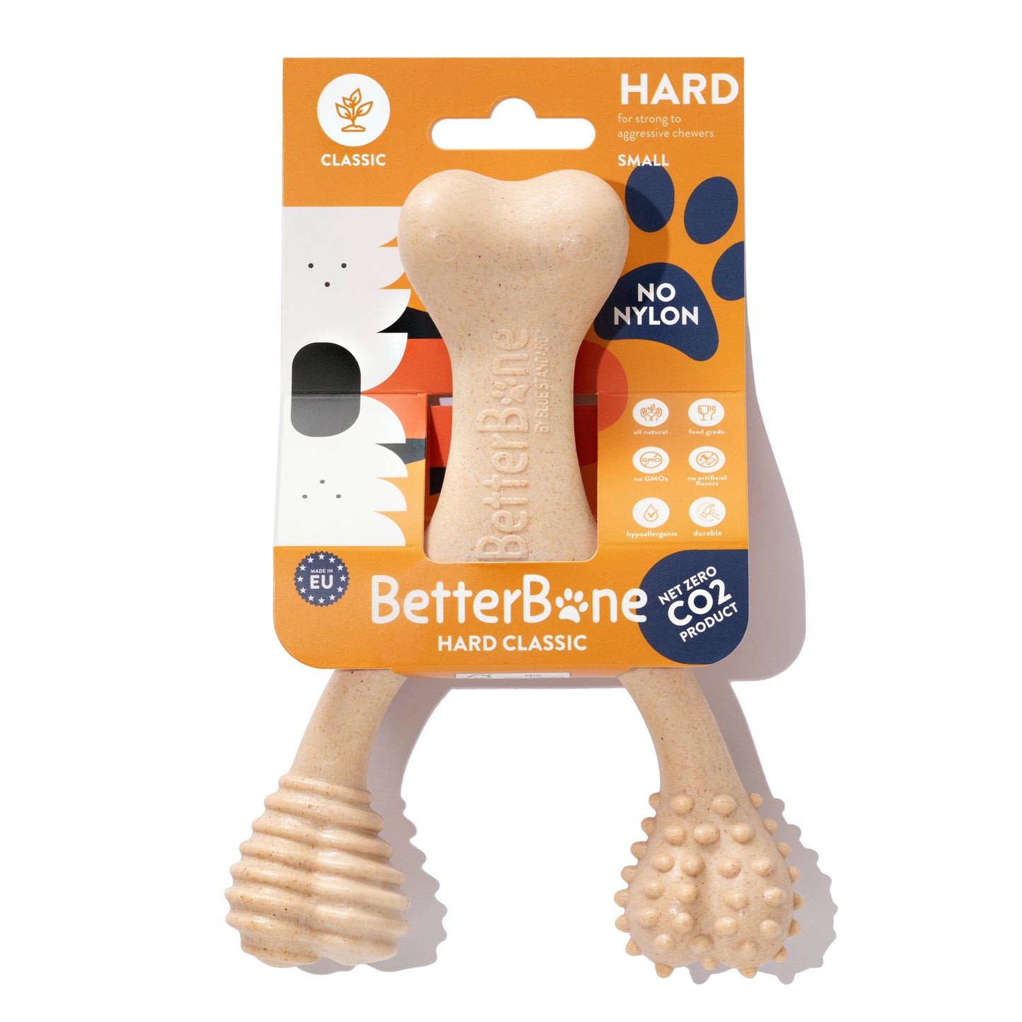 BetterBone HARD Chew Toy Small Veggie Dog Toys BetterBone All Natural Eco-Friendly Dog Chews & Bones