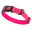 Waterproof Dog Collar with Safety Lock Buckle Passionfruit Pink Dog Collars Dogline