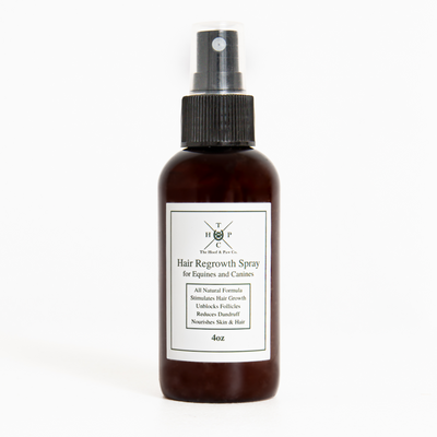 Hair Regrowth Spray for Dogs & Horses The Hoof & Paw Co.