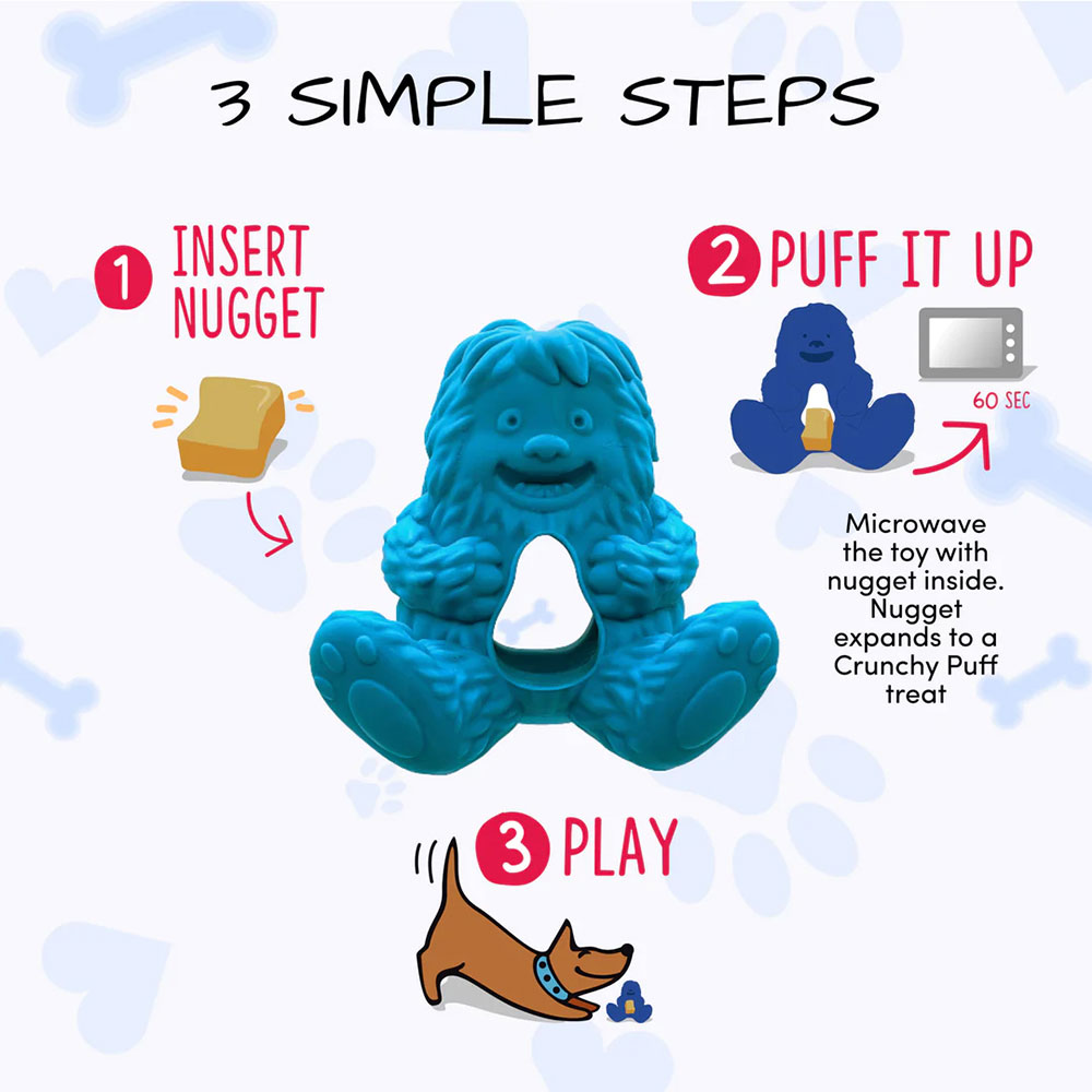 Yeti Dog Chew Puff & Play Hangry Yeti Yeti Dog Chew