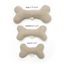 Boba & Vespa Plush Hemp Dog Toy Bone for Gentle Chewers Dog Bones The Kind Pet