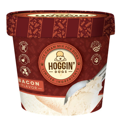 Puppy Cakes - Hoggin' Dogs Ice Cream Mix Bacon Dog Treats Puppy Cakes