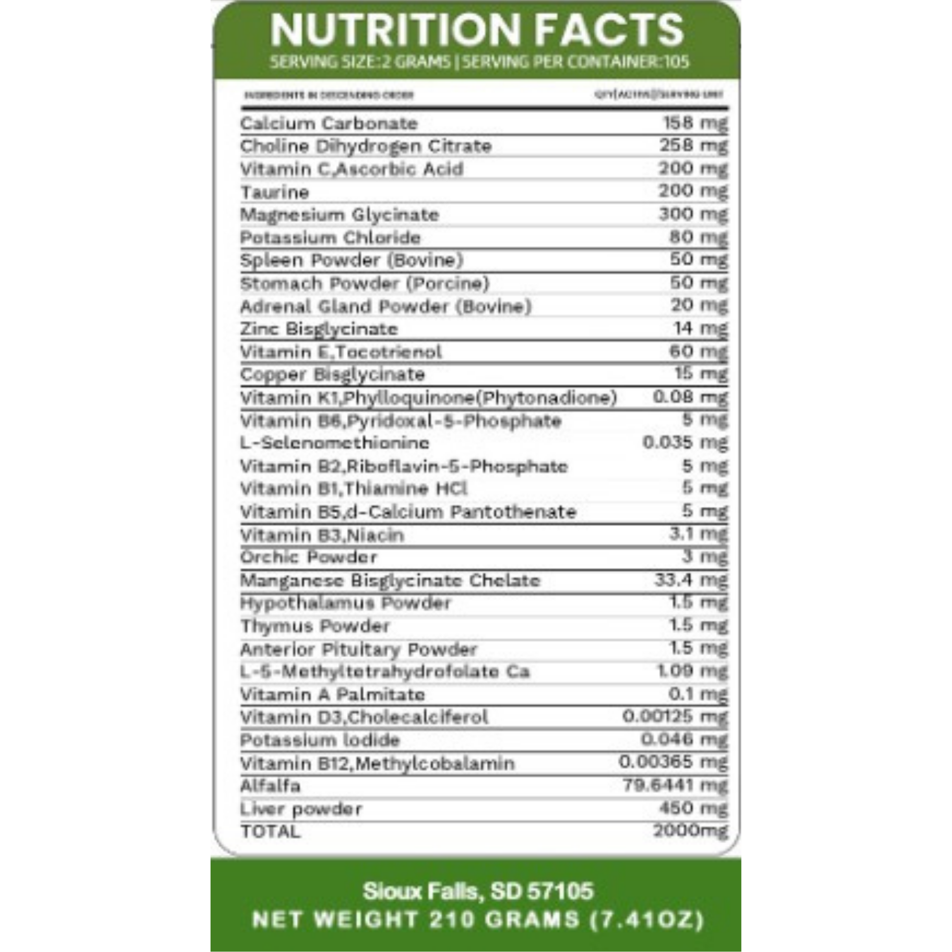 Holistic Total Body Support — Daily Multivitamin & Pasture-Raised Glandular Blend for Dogs & Cats Vitamins & Supplements Dr. Ruth Roberts