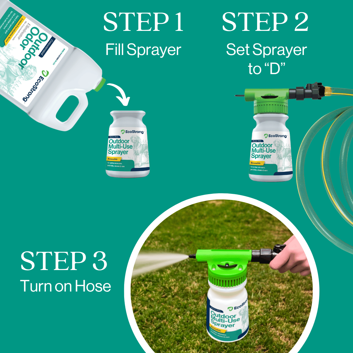 Outdoor Odor Eliminator Pet & Animal > Outdoor Odor EcoStrong
