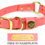 Hunting Dog Center Ring Collar - Coral Dog Supplies Pointer Traditions