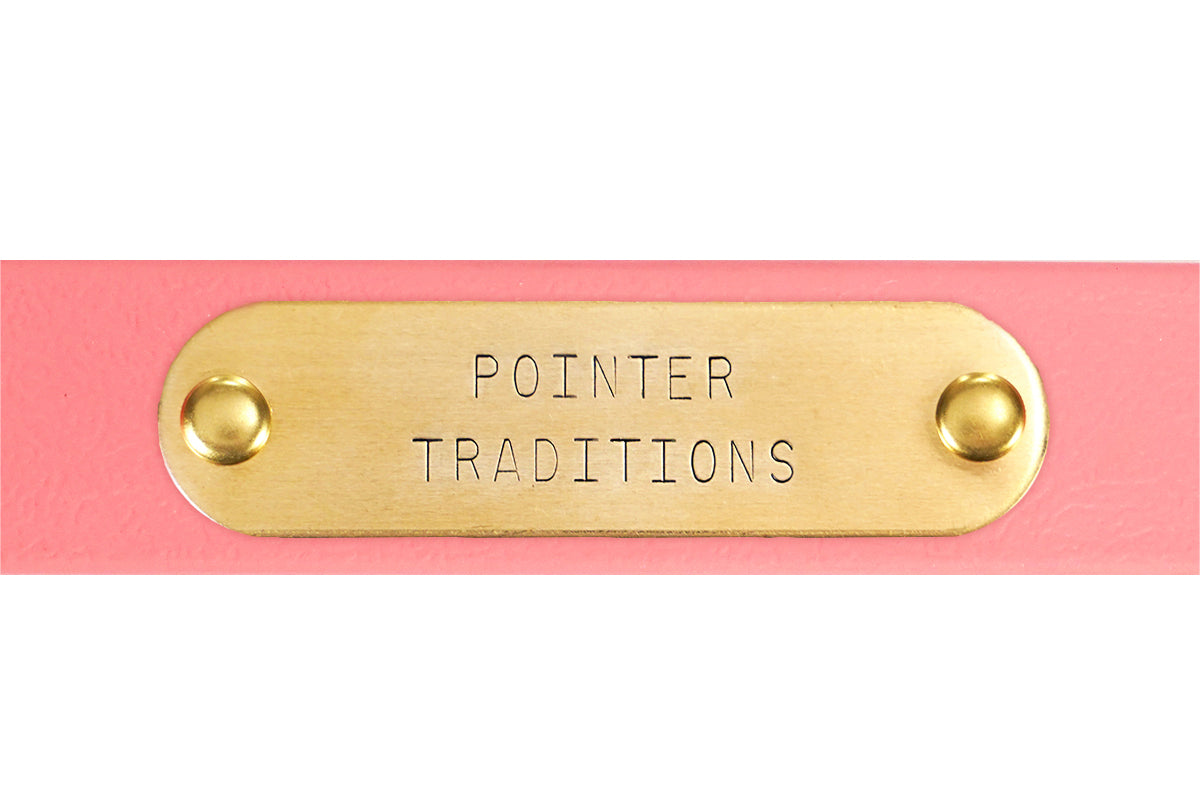 Hunting Dog Center Ring Collar - Coral Dog Supplies Pointer Traditions
