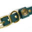 Hunting Dog Center Ring Collar - Woodland Green Dog Supplies Pointer Traditions