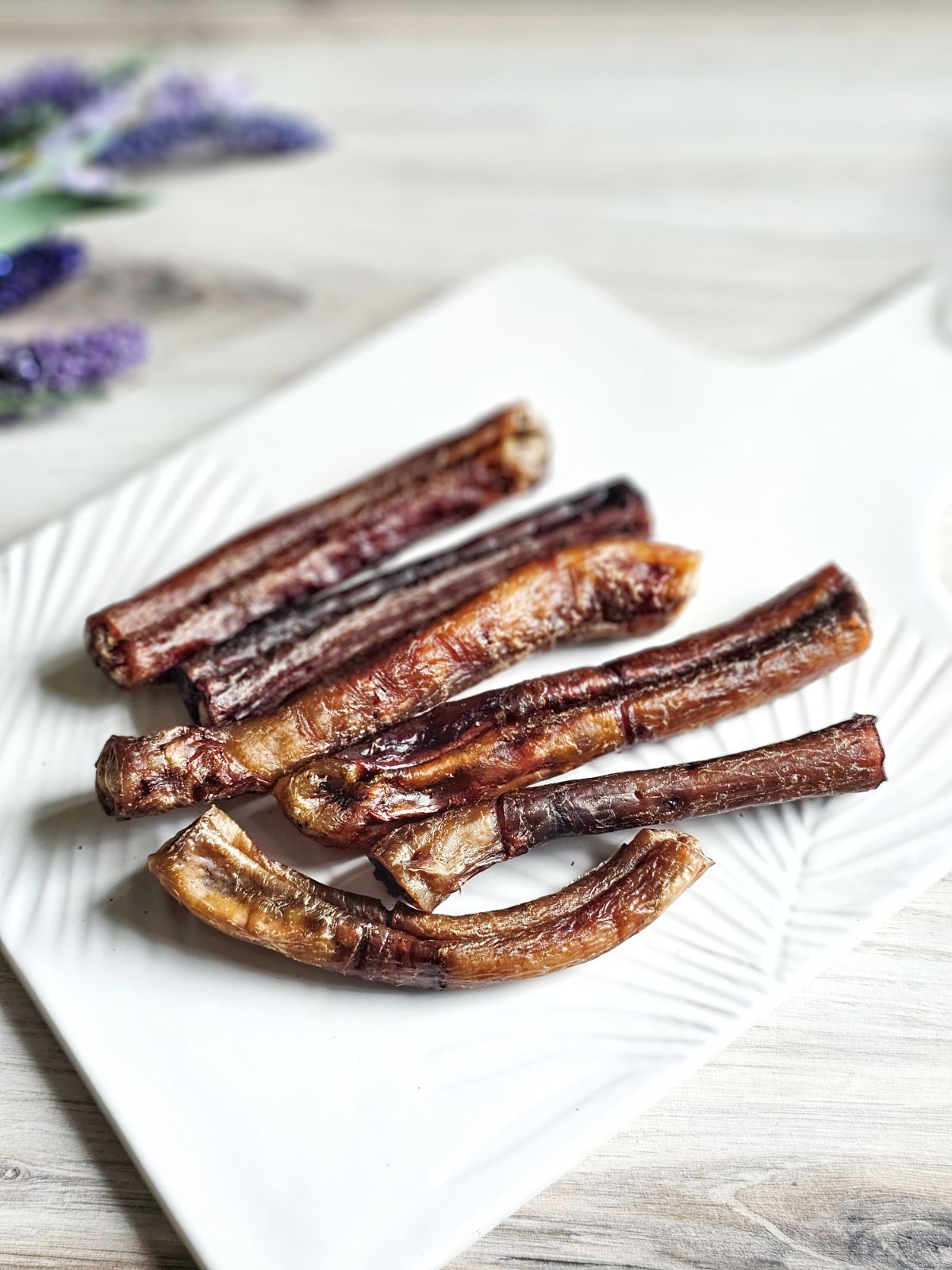 Beef Pizzle (Sticks, Loops, Short) - Limited Edition 8-10oz (Small) Naked Beasts