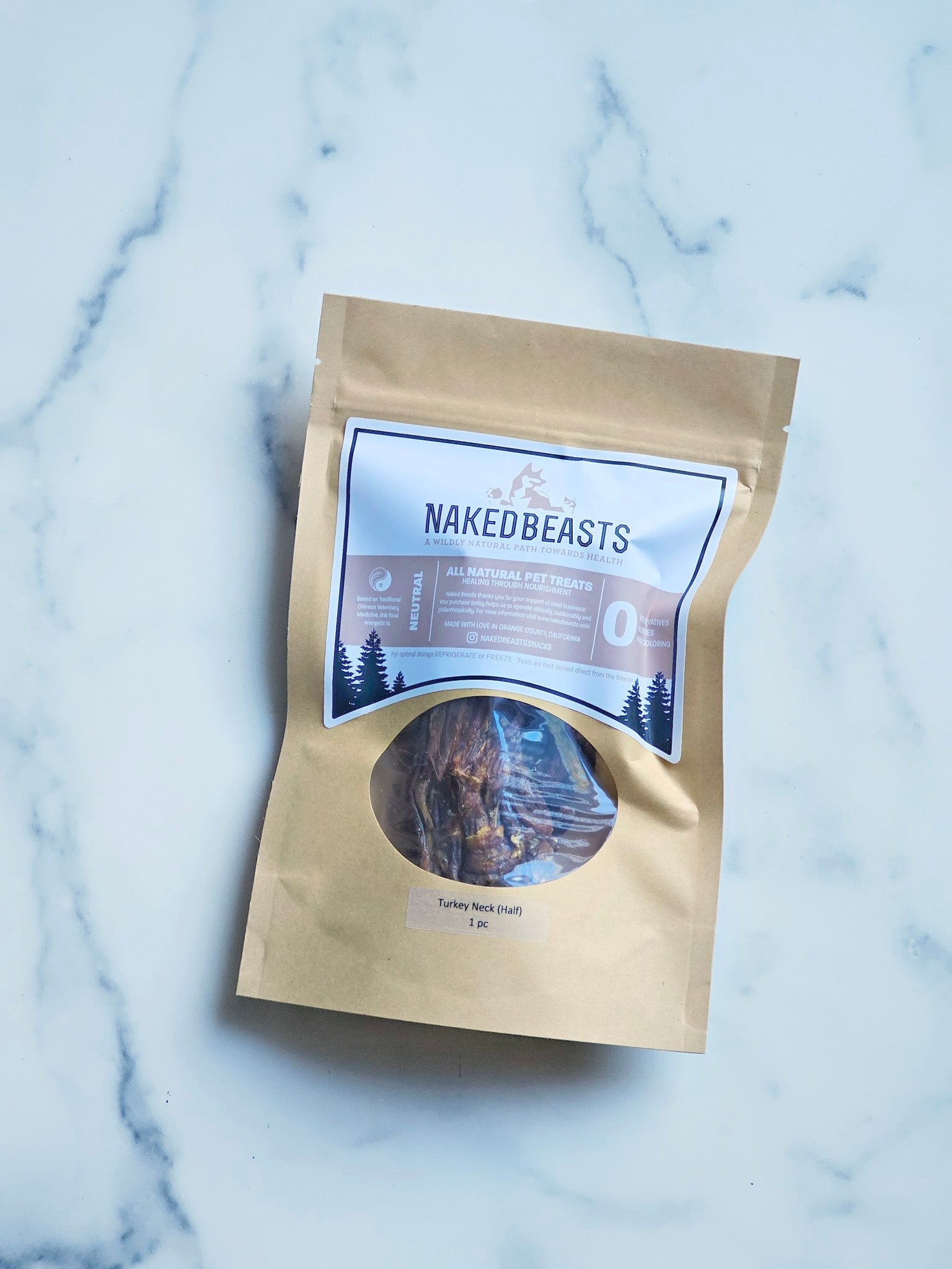 Turkey Neck 1 Half < 3oz Naked Beasts