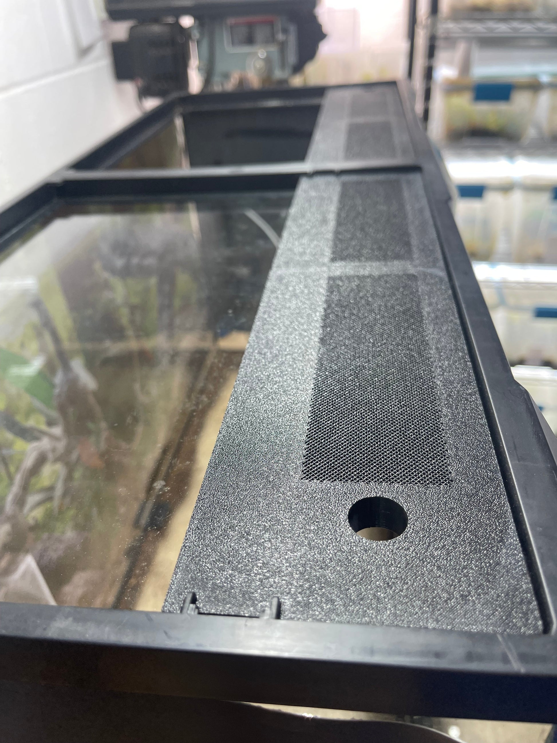 Custom Replacement Vent Kit for 25G Zoomed Terrariums – Humidity Retaining with Fly-Proof Ventilation Thrive Ecosystems
