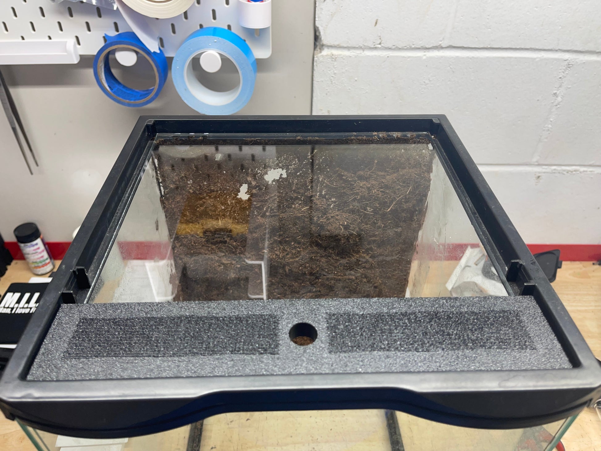 Custom Replacement Top for 36"Zoomed Terrariums – Humidity Retaining with Fly-Proof Ventilation Thrive Ecosystems