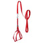 Step-In Nylon Dog Harness + Optional Flower Dog Leash Dog Harnesses Dogline