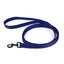 Nylon Flat Dog Leash Navy Blue 5 8" Dog Leashes Dogline