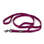 Nylon Multi-Handle Flat Dog Leash Berry 6' 3 Handle Dog Leashes Dogline