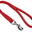 Soft Leather Round Traffic Lead Dog Leashes Dogline