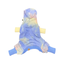 'Dale' Rainbow Tie-Dye Hooded Onesie Sweaters BESPOKE PAWS