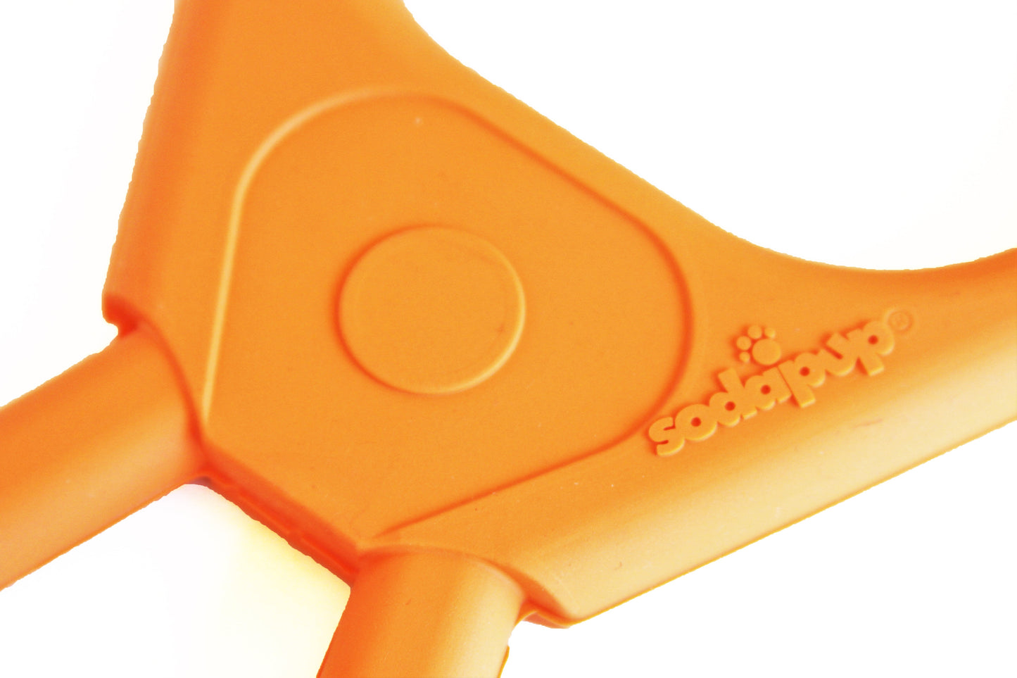 Pop Top Rubber Tug Toy for Interactive Play | Heavy Chewers | USA Made | SodaPup Rubber Dog Toys SodaPup/True Dogs, LLC