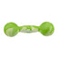 Rubber Dumbbell Toy 5.5" Green Dog Toys Dogline