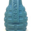 USA-K9 Grenade Rubber Dog Chew Toy | K9 Handler eDispenser Toy | Red & Blue | USA Made MEDIUM STEEL BLUE GRENADE Rubber Dog Toys SodaPup/True Dogs, LLC