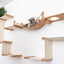 The Temple - Giant Cat Tree on Wall Cat Condo Catastrophic Creations