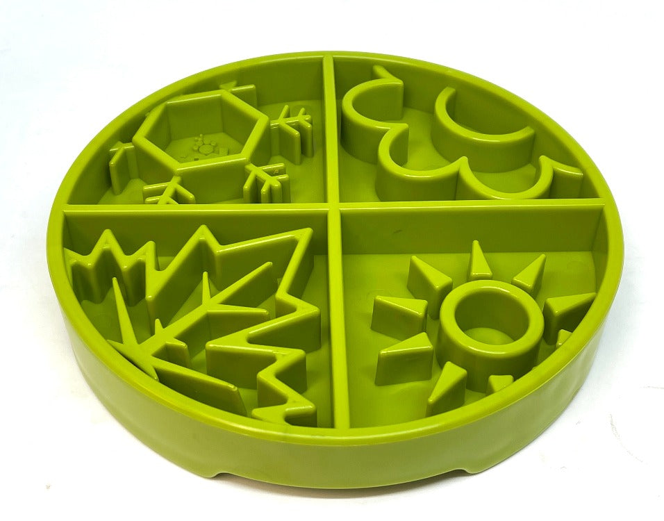 Four Seasons eTray - Shallow Slow Feeder Dog Bowl for Enrichment | USA Made ETRAY SodaPup/True Dogs, LLC