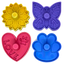 Unstoppables Stopper & Stand for SodaPup Rubber Treat Dispensers - 4 Pack UnstoppablesStoppers 4-pack Nylon Dog Toys SodaPup/True Dogs, LLC