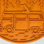 Camp eMat - Enrichment Lick Mat For Dogs and Cats - with Suction Cups | Retro Van Design | USA Made EMAT SodaPup/True Dogs, LLC