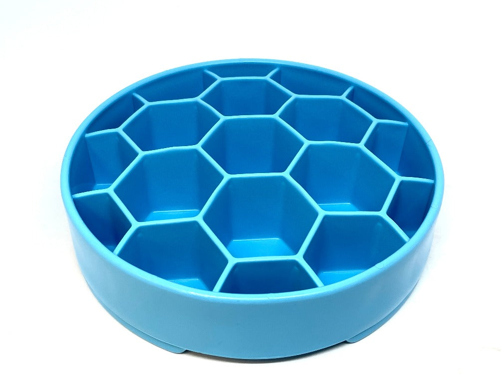 Honeycomb eBowl Deep Slow Feeder Dog Bowl for Enrichment | USA Made EBOWL SodaPup/True Dogs, LLC