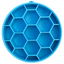 Honeycomb eBowl Deep Slow Feeder Dog Bowl for Enrichment | USA Made Honeycomb ebowl - blue EBOWL SodaPup/True Dogs, LLC