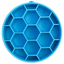 Honeycomb eBowl Deep Slow Feeder Dog Bowl for Enrichment | USA Made Honeycomb ebowl - blue EBOWL SodaPup/True Dogs, LLC