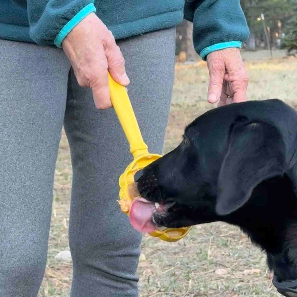 eStick Hand-Held Dog Enrichment Target Training Toy - Interactive Lick Stick | USA Made EMAT SodaPup/True Dogs, LLC