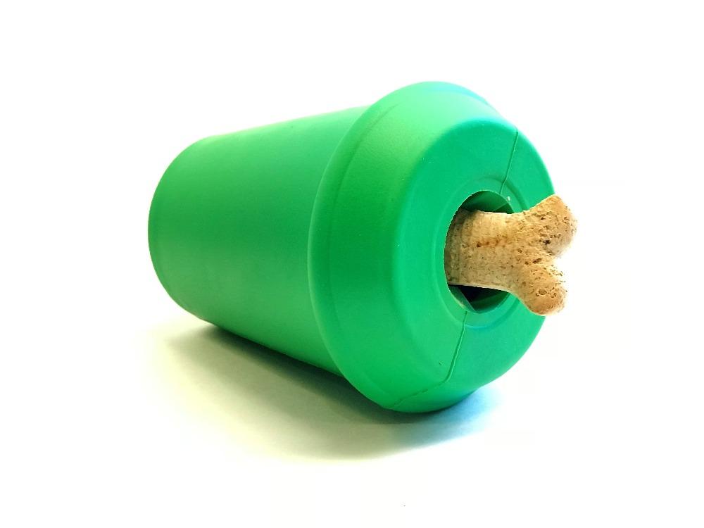 Coffee Cup Rubber Dog Chew Toy for Power Chewers | Treat Dispenser | USA Made Rubber Dog Toys SodaPup/True Dogs, LLC